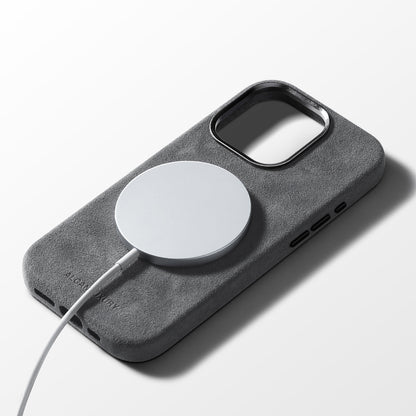 iPhone 15 Plus - Alcantara Case - Nardo Grey