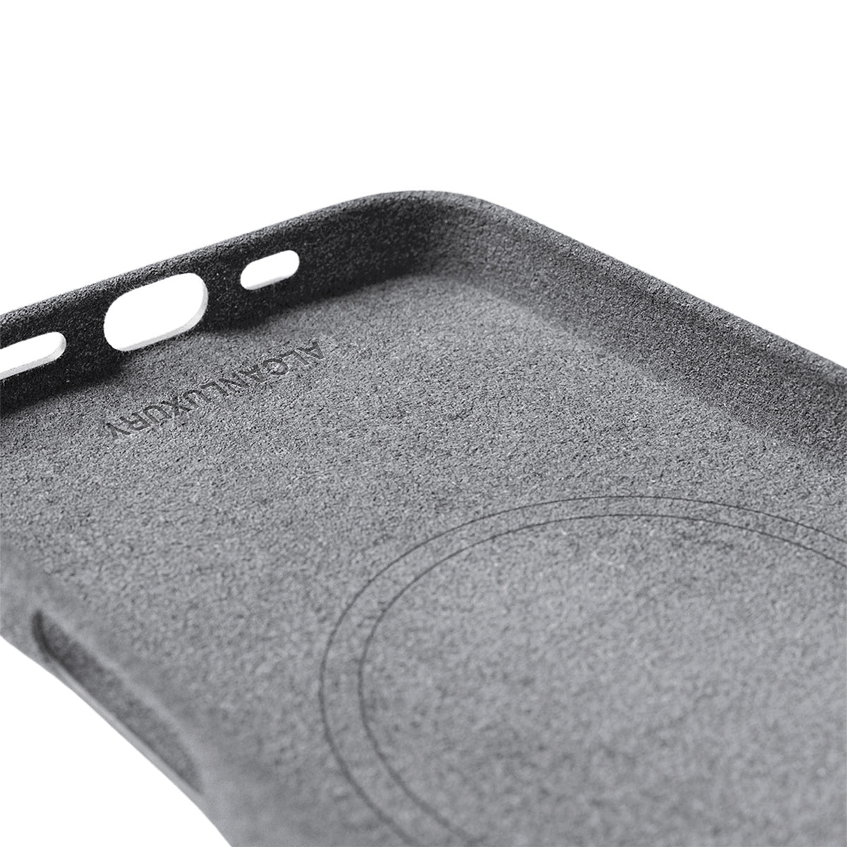 iPhone 16 Plus - Alcantara Case - Nardo Grey