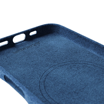iPhone 16 - Alcantara Case - Ocean Blue