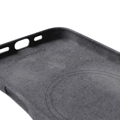 iPhone 16 Plus - Alcantara Case - Space Grey