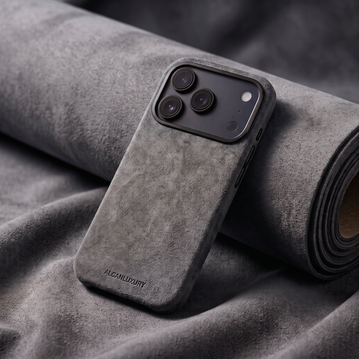 iPhone 17 Pro - Alcantara Case - Nardo Grey
