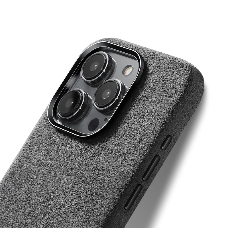 iPhone 15 Pro Max - Alcantara Case - Nardo Grey