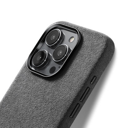 iPhone 15 Pro - Alcantara Case - Nardo Grey
